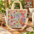 Bolsa De Lona Estampado