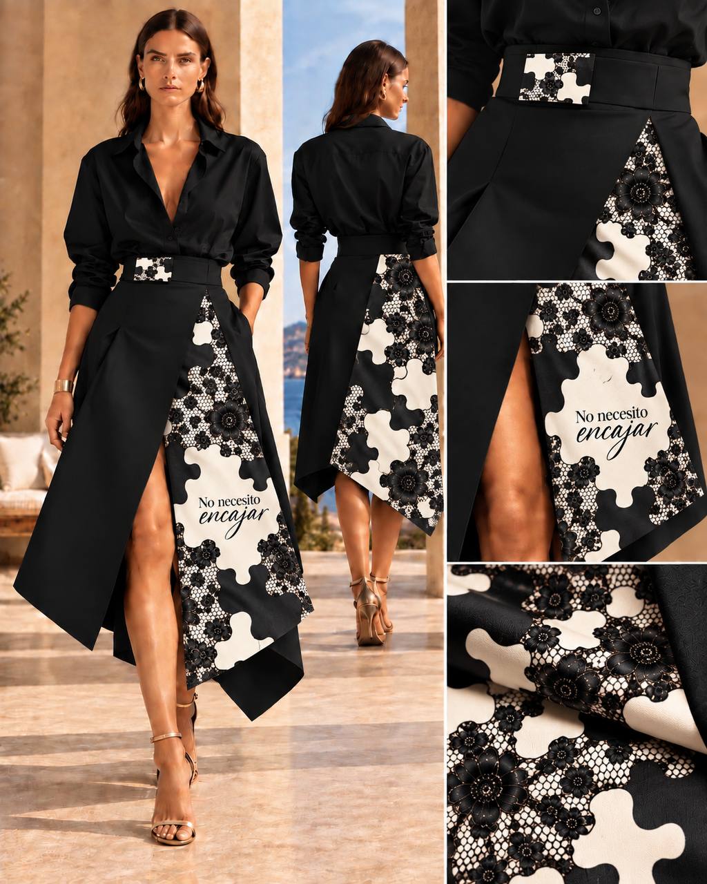 Traje No necesito encajar