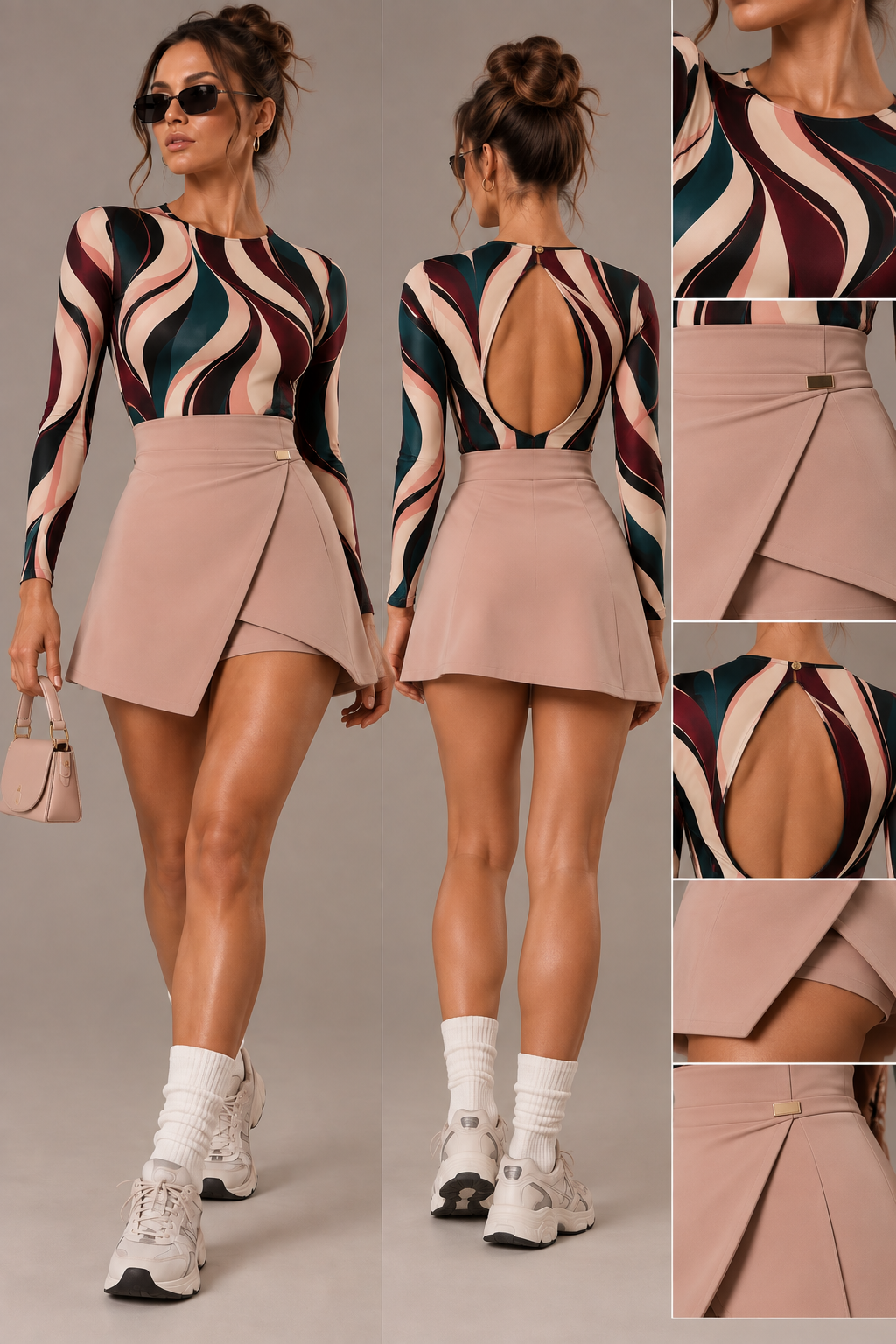Enterizo skirt urban