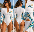 Vestido baño entero wave