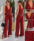 Enterizo red lace