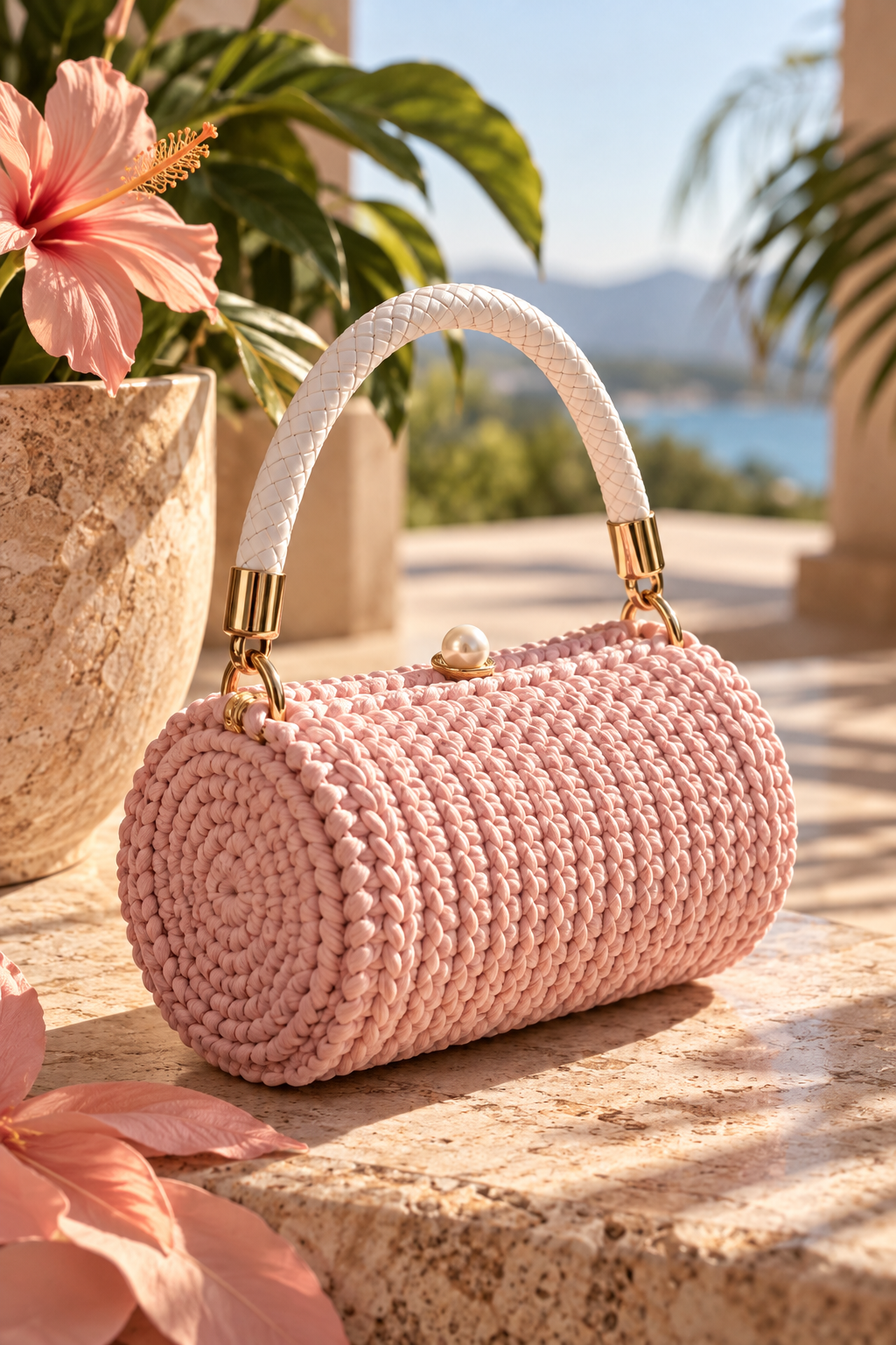 Bolso dust pink
