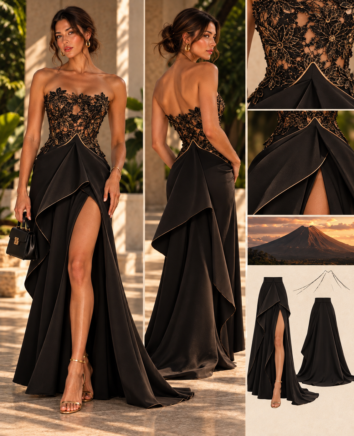 Vestido noche urban